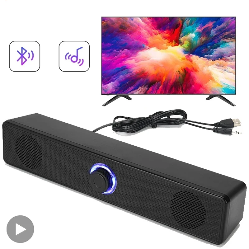 Home Cinema Audio System - Soundbar Computer PC TV Laptop Desktop