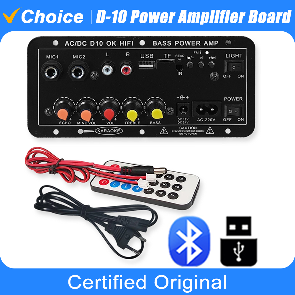 Home Cinema Speakers - D10 Digital Bluetooth Amplifier Board 110V