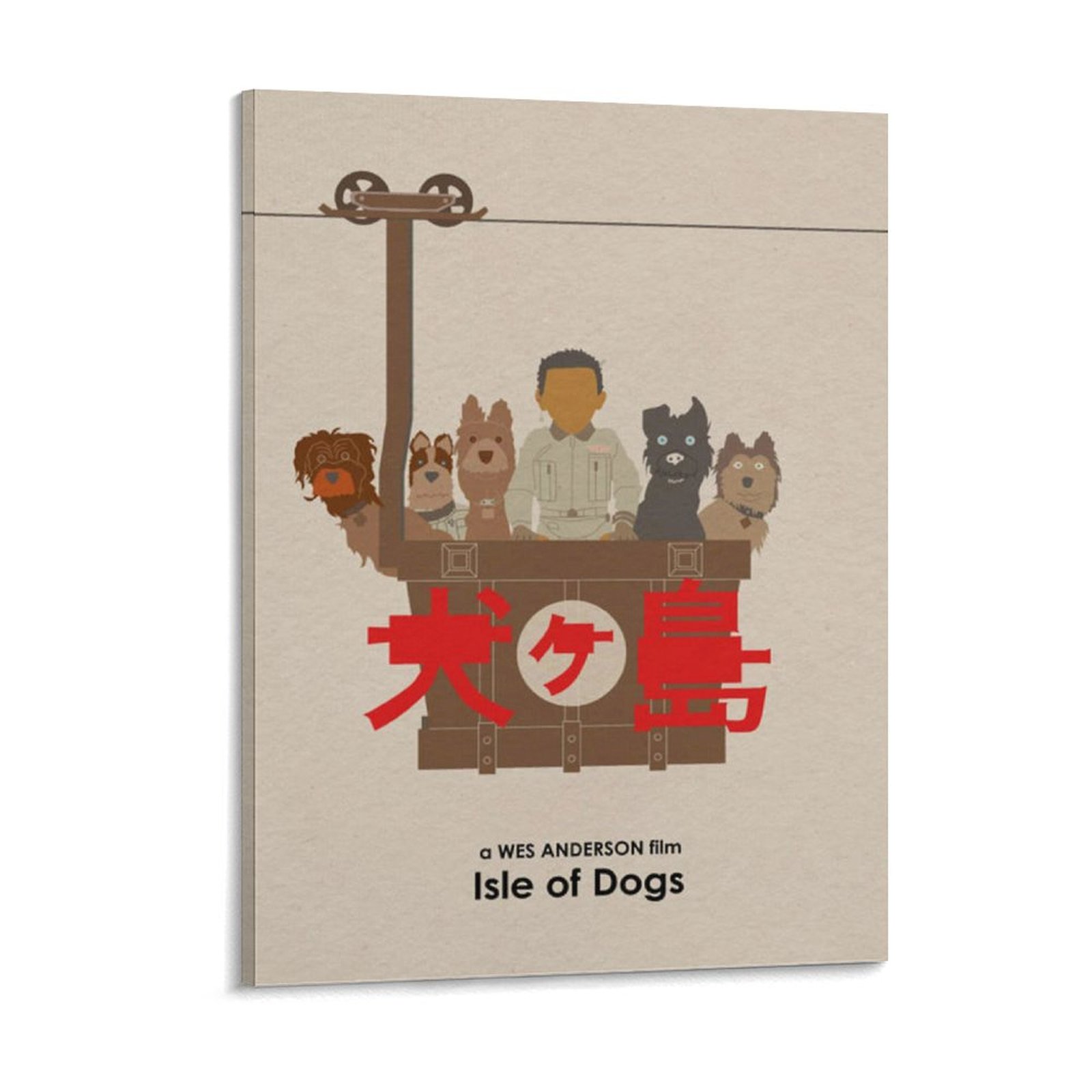 Wes Anderson Isle Of Dogs Movi - Home Cinema Wall recensione e prezzo