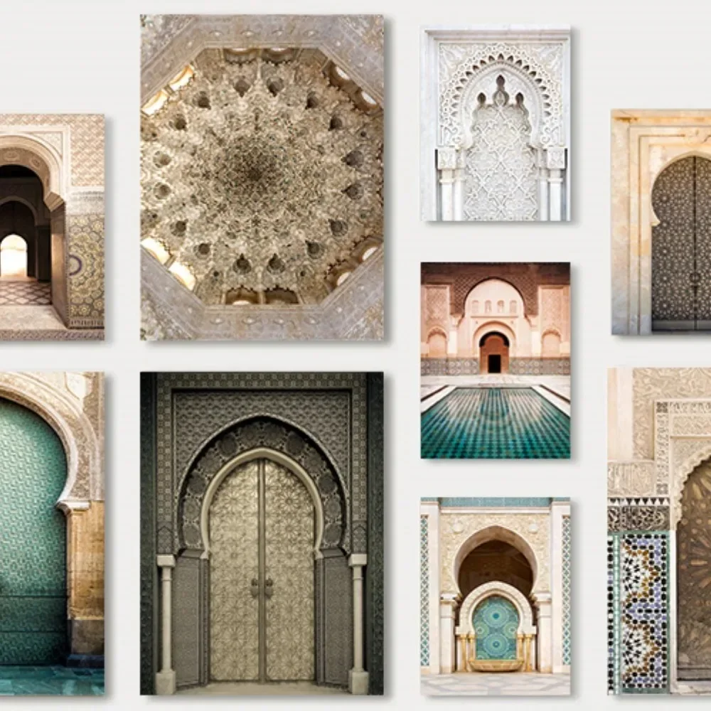 Morocco Door Arabic with Frame - Home Cinema Wall recensione e prezzo