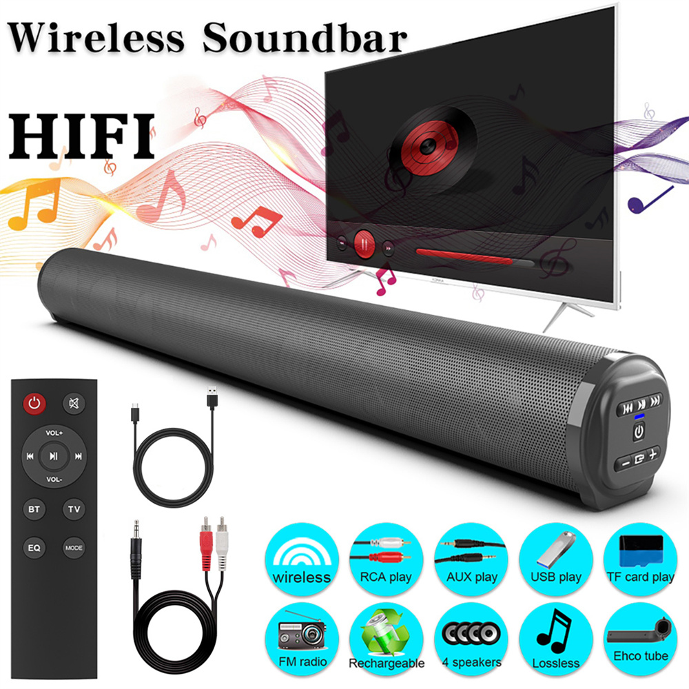 Sound Bar TV Sound System Blue - Home Cinema Audio System recensione e prezzo
