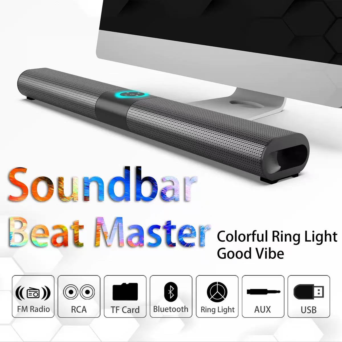 BS-20 Soundbar Wireless Card B - Home Cinema Wall Lights recensione e prezzo