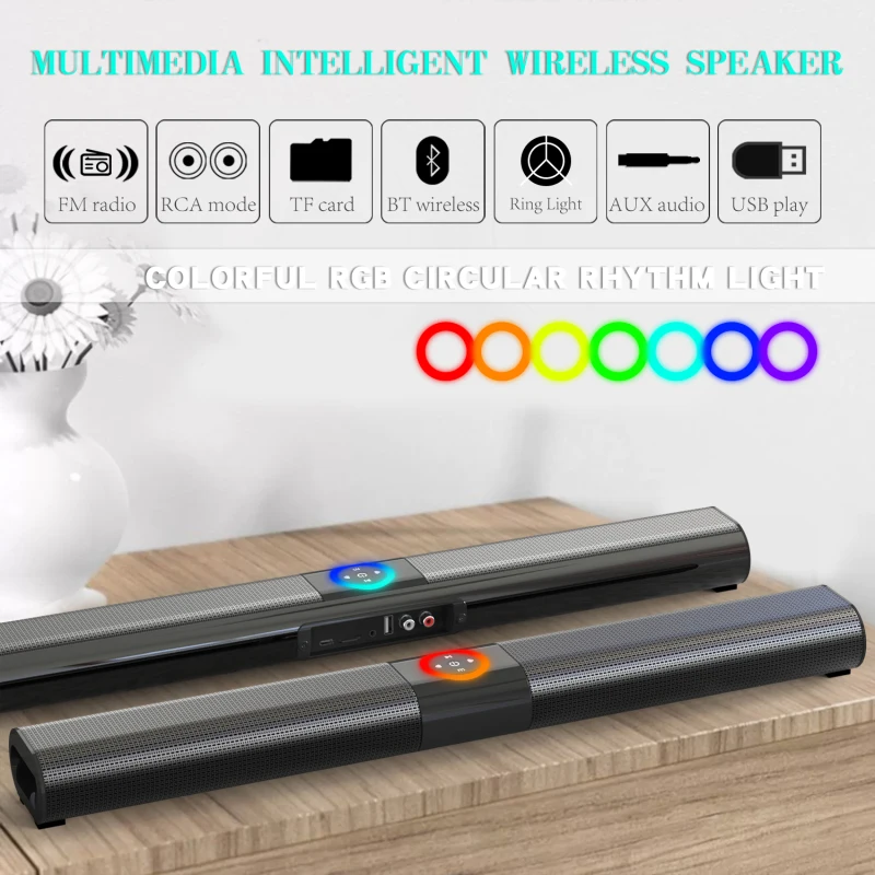 BS-20 Soundbar Wireless Card B - Home Cinema Wall Lights recensione e prezzo