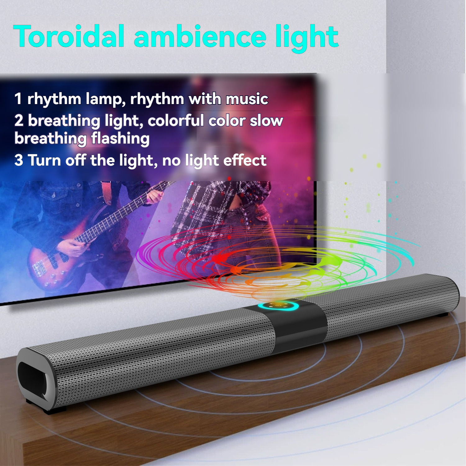 BS-20 Soundbar Wireless Card B - Home Cinema Wall Lights recensione e prezzo