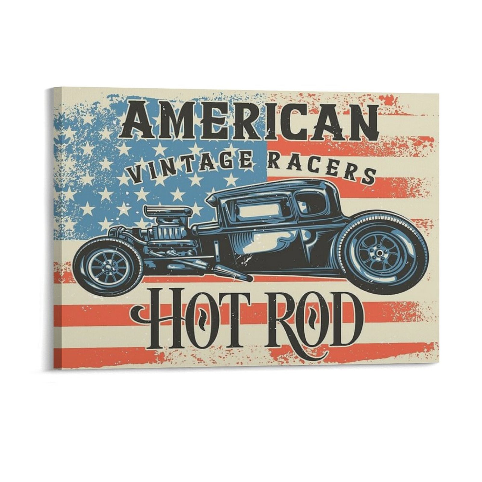American Hot Rod Canvas Painti - Home Cinema Wall recensione e prezzo