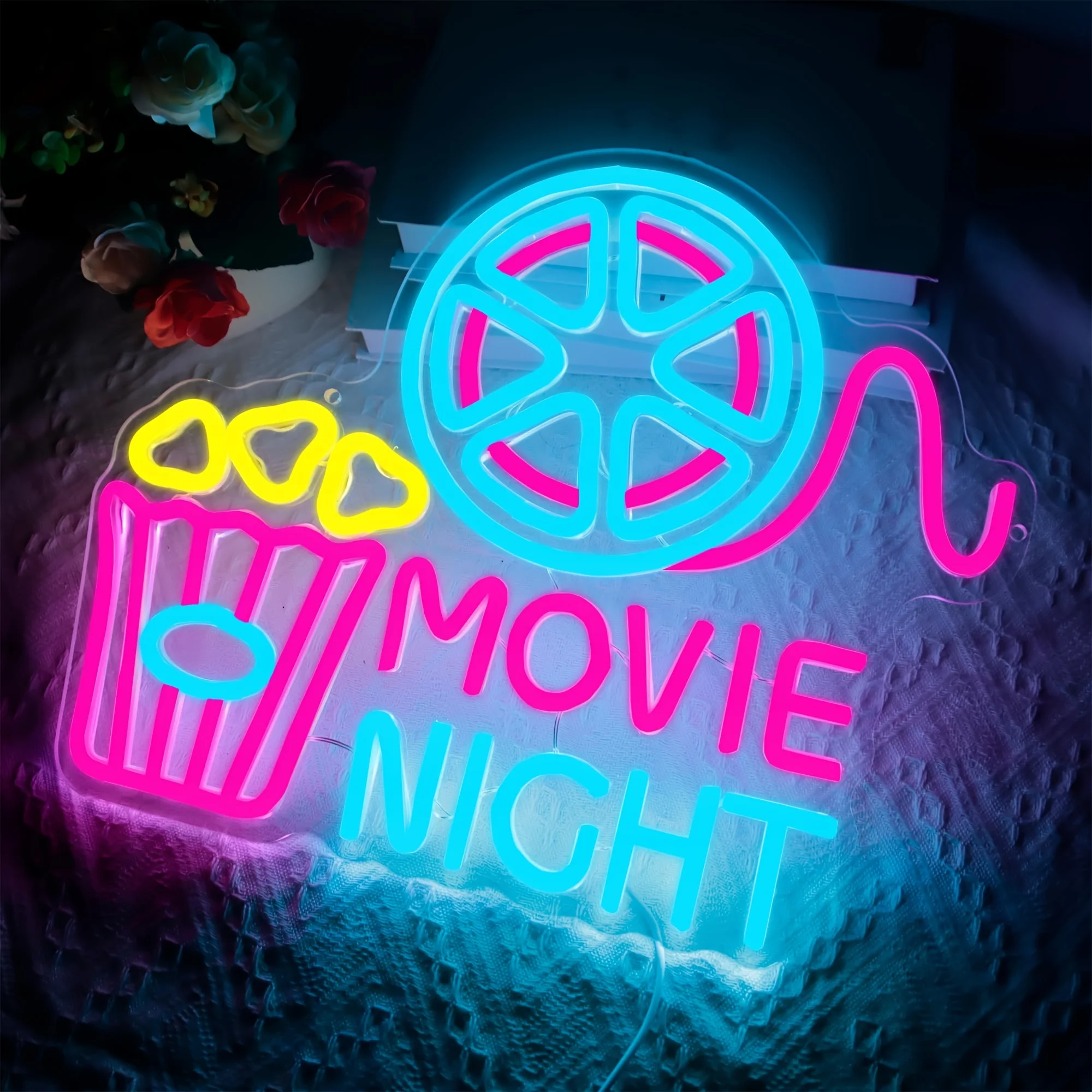 Popcorn Movie Night Paper Box  - Home Cinema Wall Lights recensione e prezzo