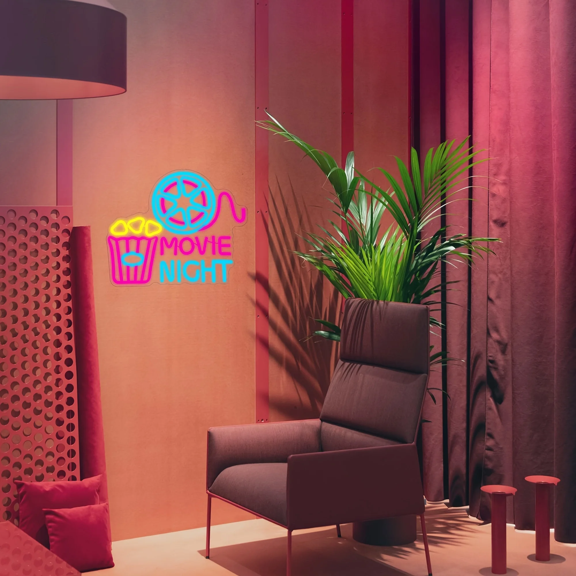 Popcorn Movie Night Paper Box  - Home Cinema Wall Lights recensione e prezzo