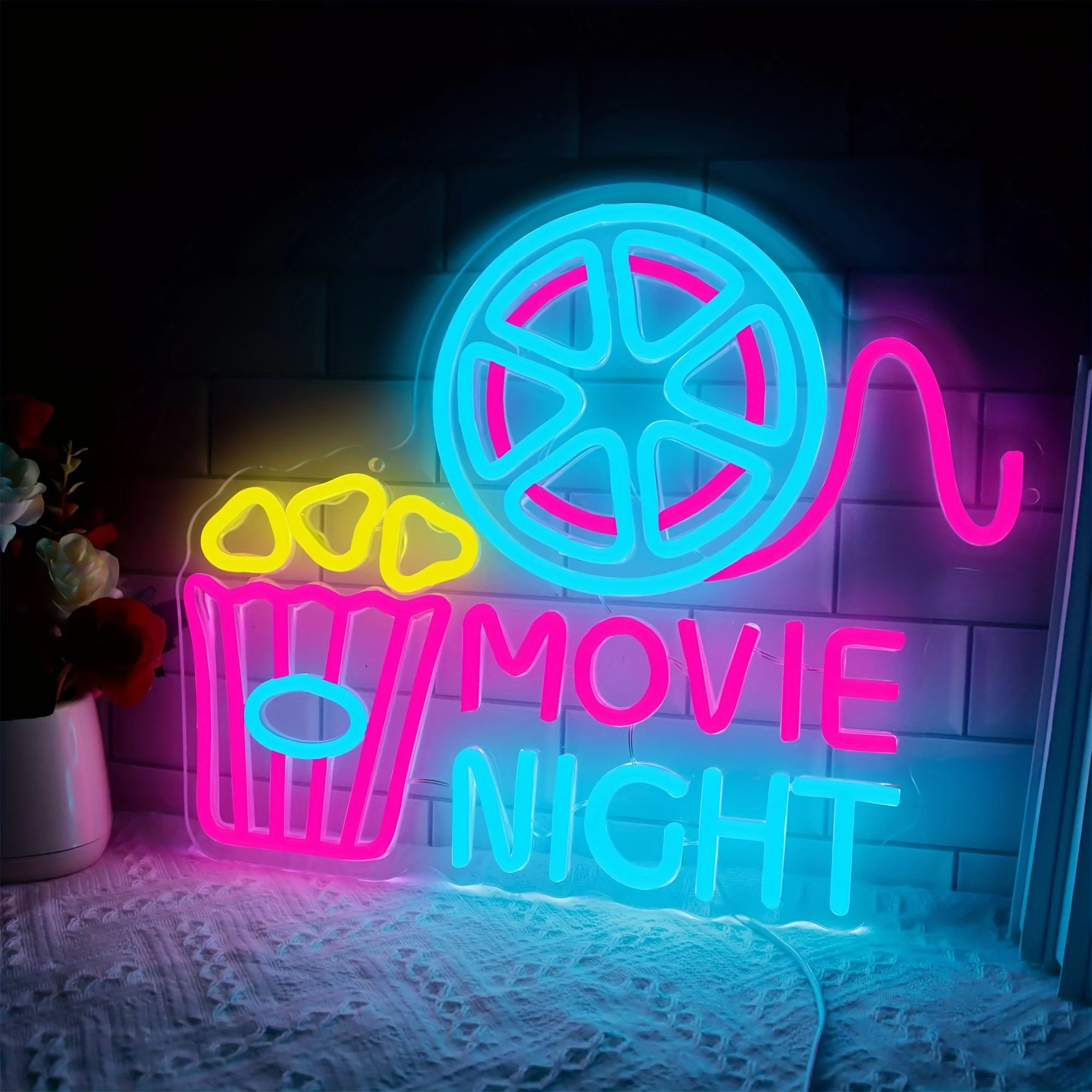 Popcorn Movie Night Paper Box  - Home Cinema Wall Lights recensione e prezzo