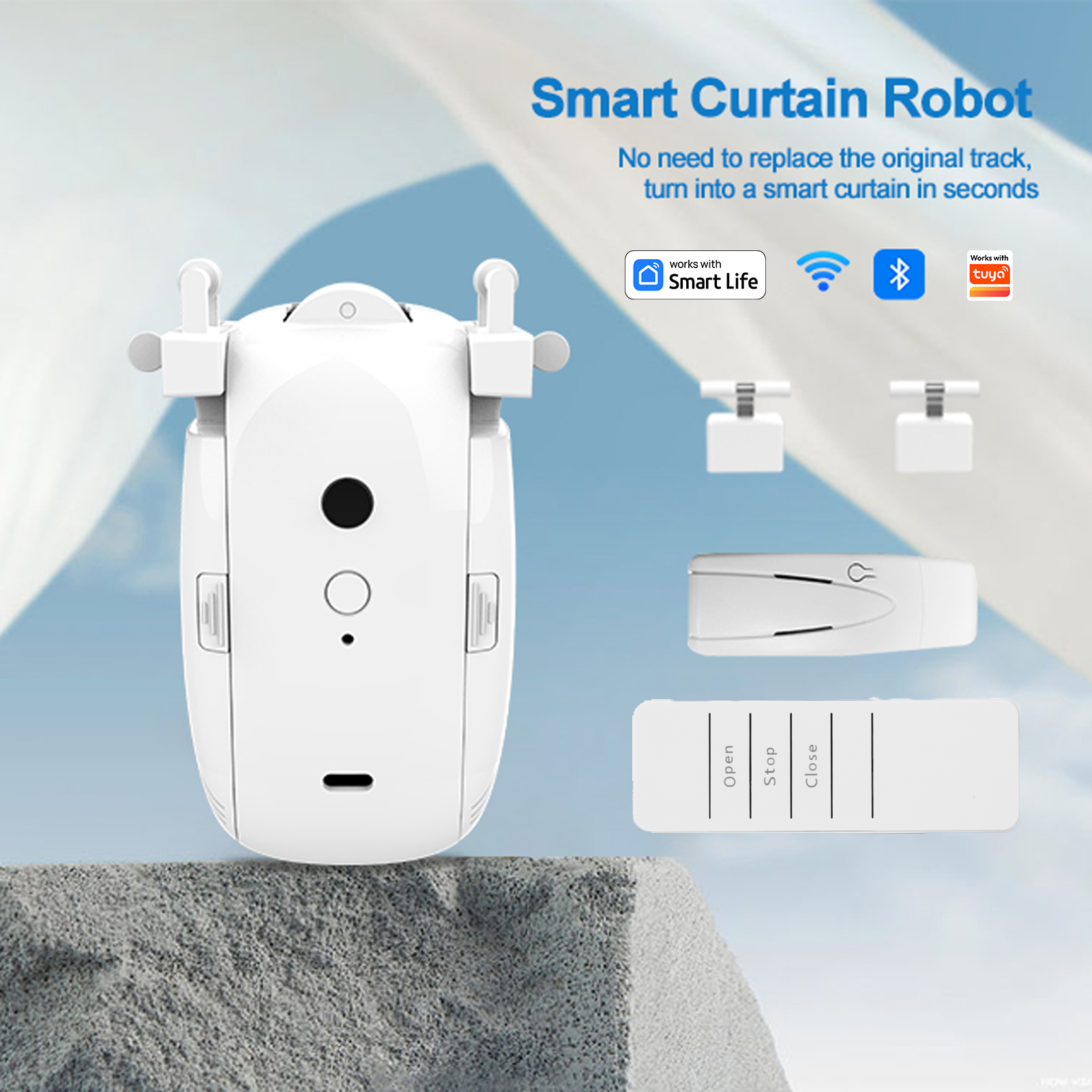 Smart Curtain Robot Works with - Home Cinema App recensione e prezzo