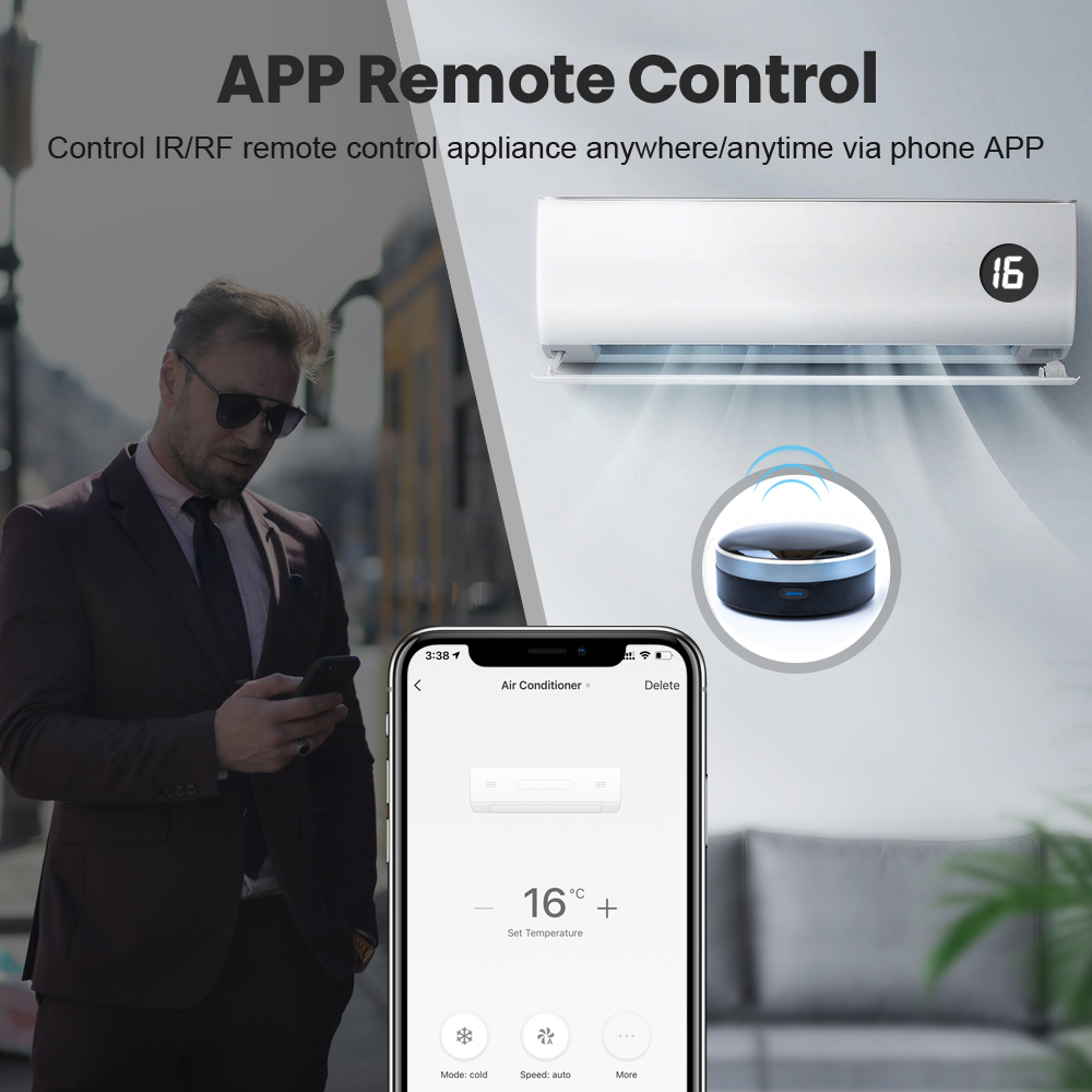 Tuya IR RF 433/315 Universal W - Home Cinema App recensione e prezzo