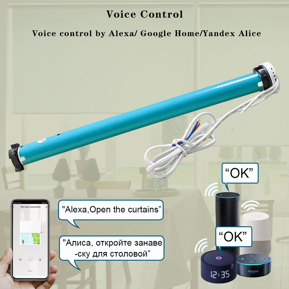 Tuya WiFi Motorize Roller Blin - Home Cinema App recensione e prezzo