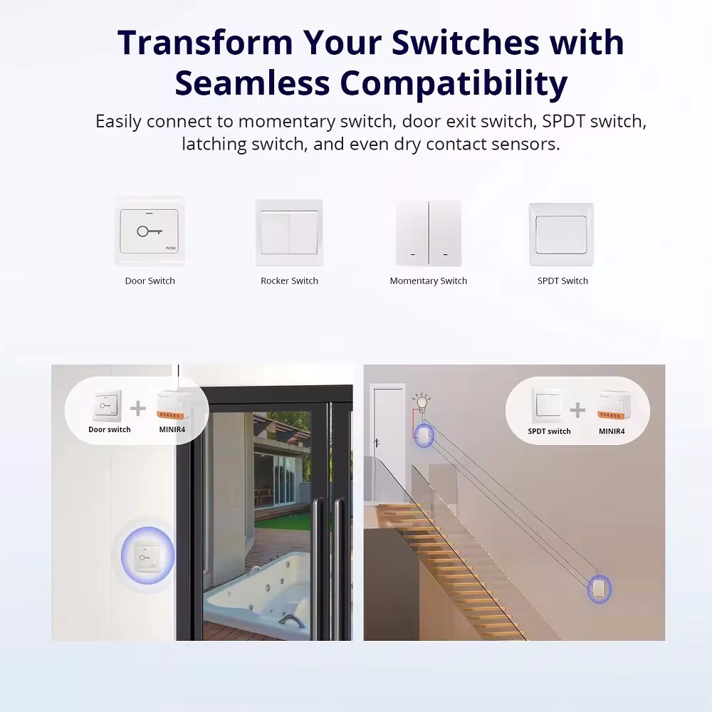 SONOFF Mini R4 Wifi Switch Mod - Home Cinema App recensione e prezzo