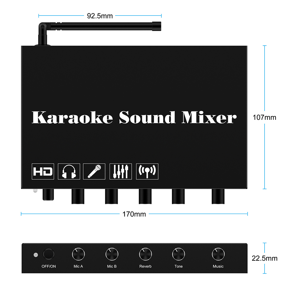 HDMI Karaoke Player Mixer Home - Home Cinema App recensione e prezzo