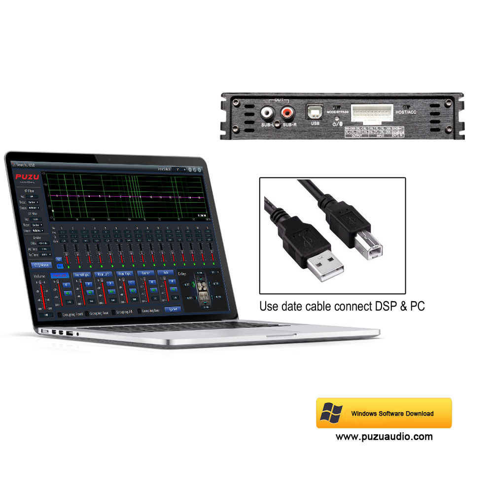 PUZU PZ-C7 wiring harness 4X15 - Home Cinema Audio System recensione e prezzo