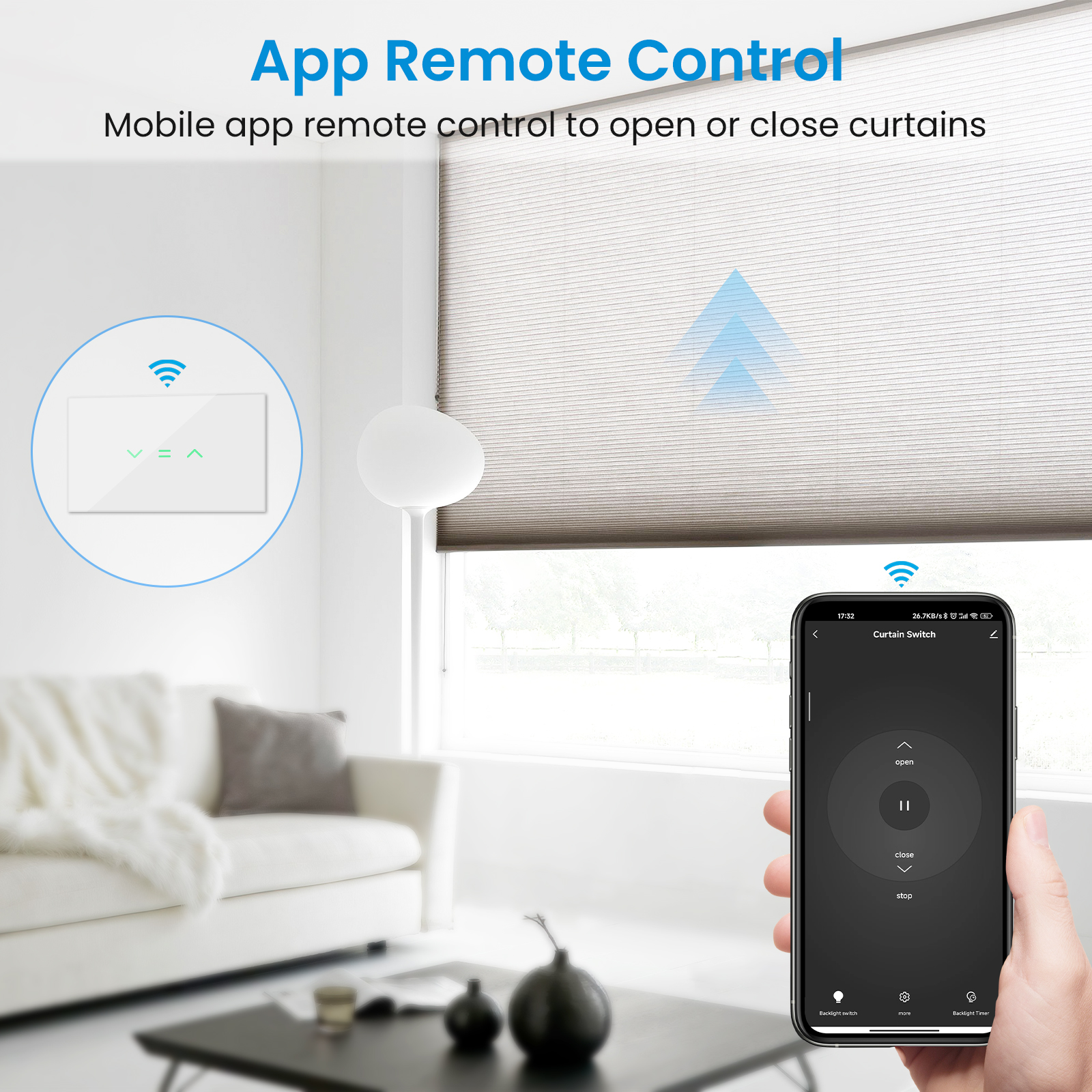 LoraTap US Curtain Blinds Roll - Home Cinema App recensione e prezzo