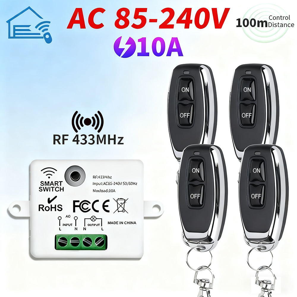 RF 433MHz Wireless Remote Cont - Home Cinema Wall Lights recensione e prezzo