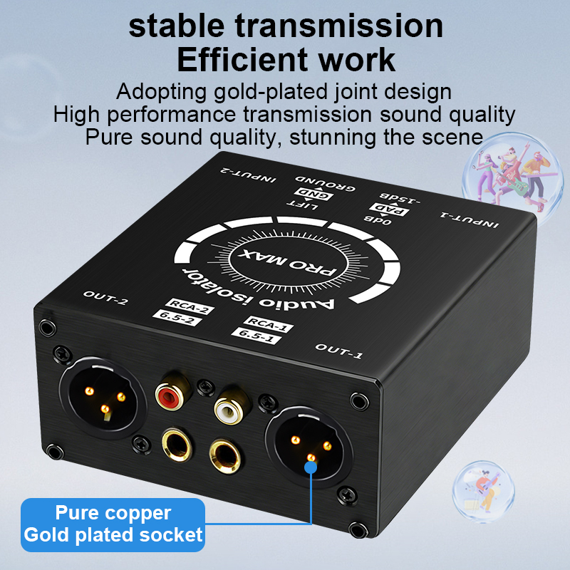 3Pin XLR/RCA/TS/TRS Ground Loo - Home Cinema Speakers recensione e prezzo