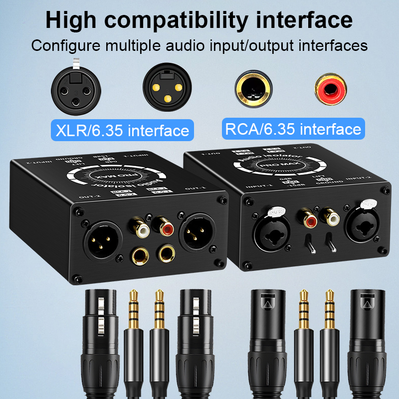 3Pin XLR/RCA/TS/TRS Ground Loo - Home Cinema Speakers recensione e prezzo