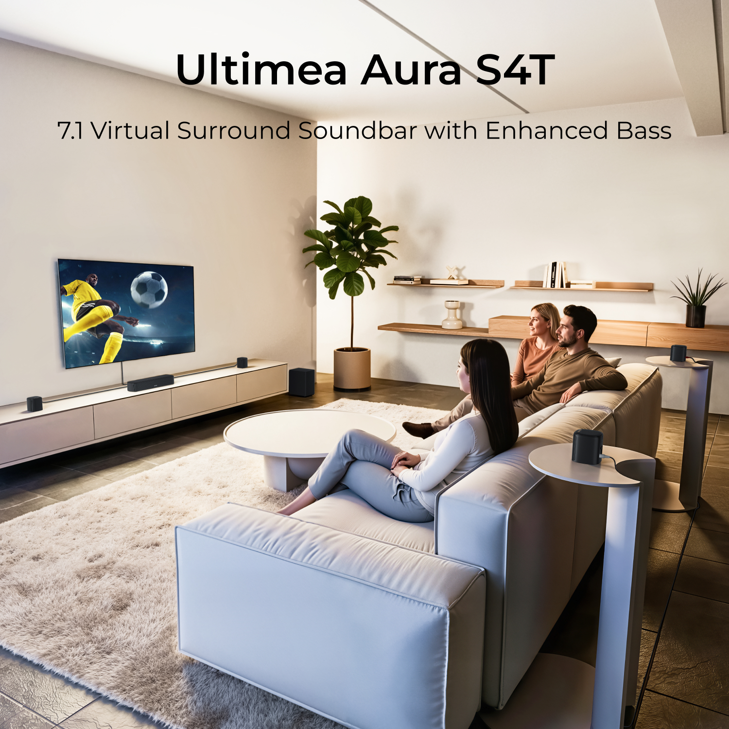 ULTIMEA 7.1ch Sound Bar with S - Home Cinema Speakers recensione e prezzo