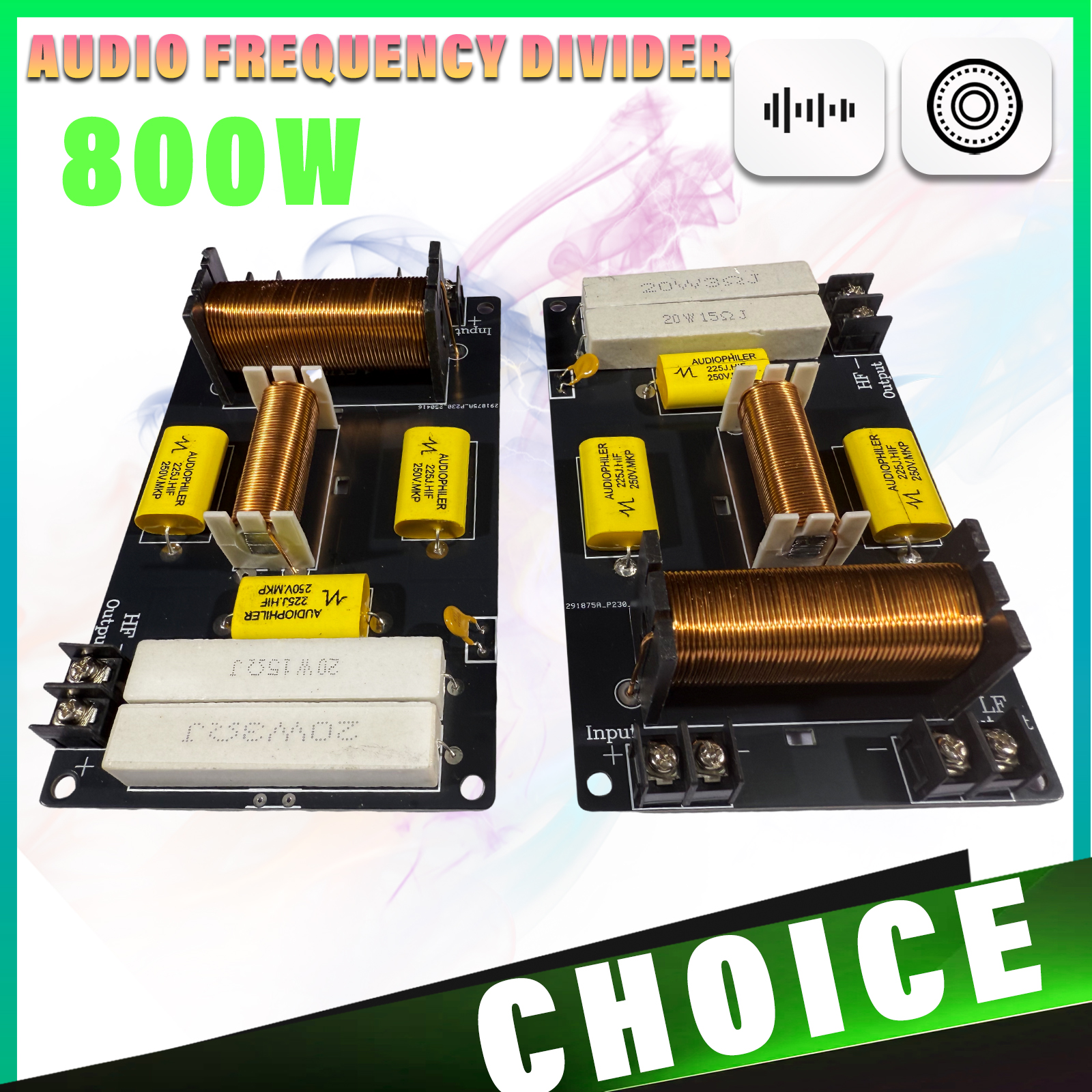 Audio frequency divider 800W 2 - Home Cinema Speakers recensione e prezzo