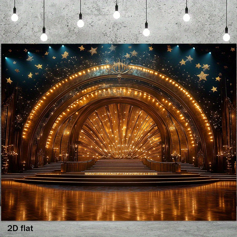 Luxury Golden Theater Stage Ar - Home Cinema Wall Lights recensione e prezzo