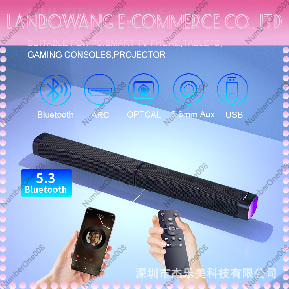 2.1 Channel Soundbar Bluetooth - Home Cinema Wall Lights recensione e prezzo