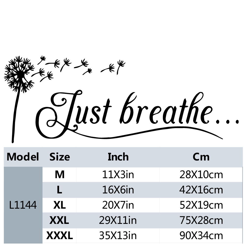 1pc Artistic Fonts PVC Wall De - Home Cinema Wall recensione e prezzo