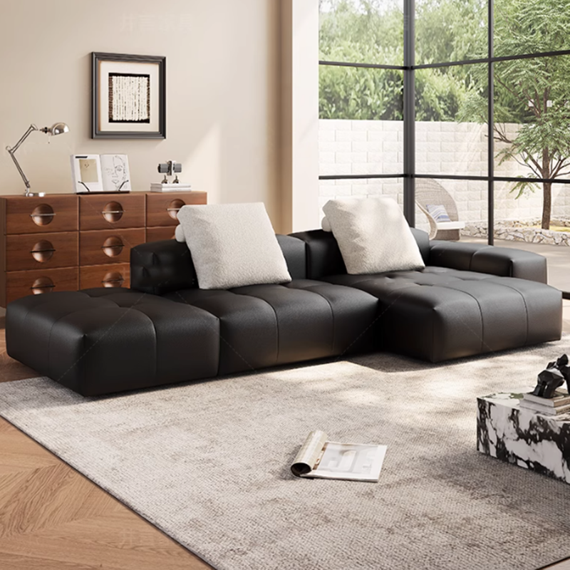 Nordic Leather Compressed Sofa - Home Cinema Room Design recensione e prezzo