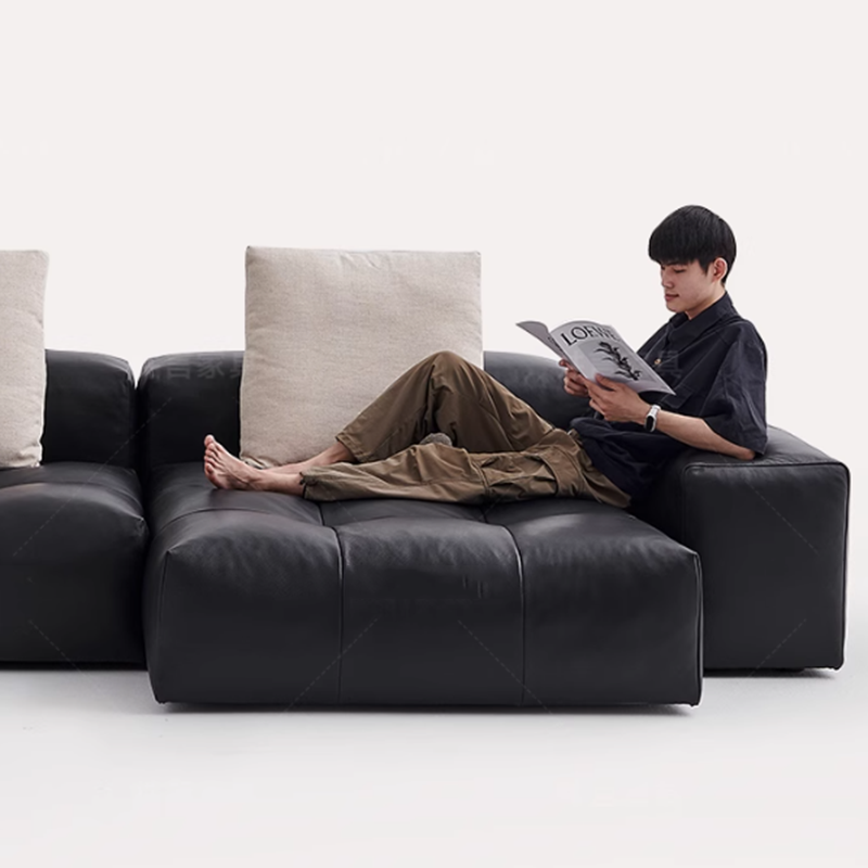 Nordic Leather Compressed Sofa - Home Cinema Room Design recensione e prezzo