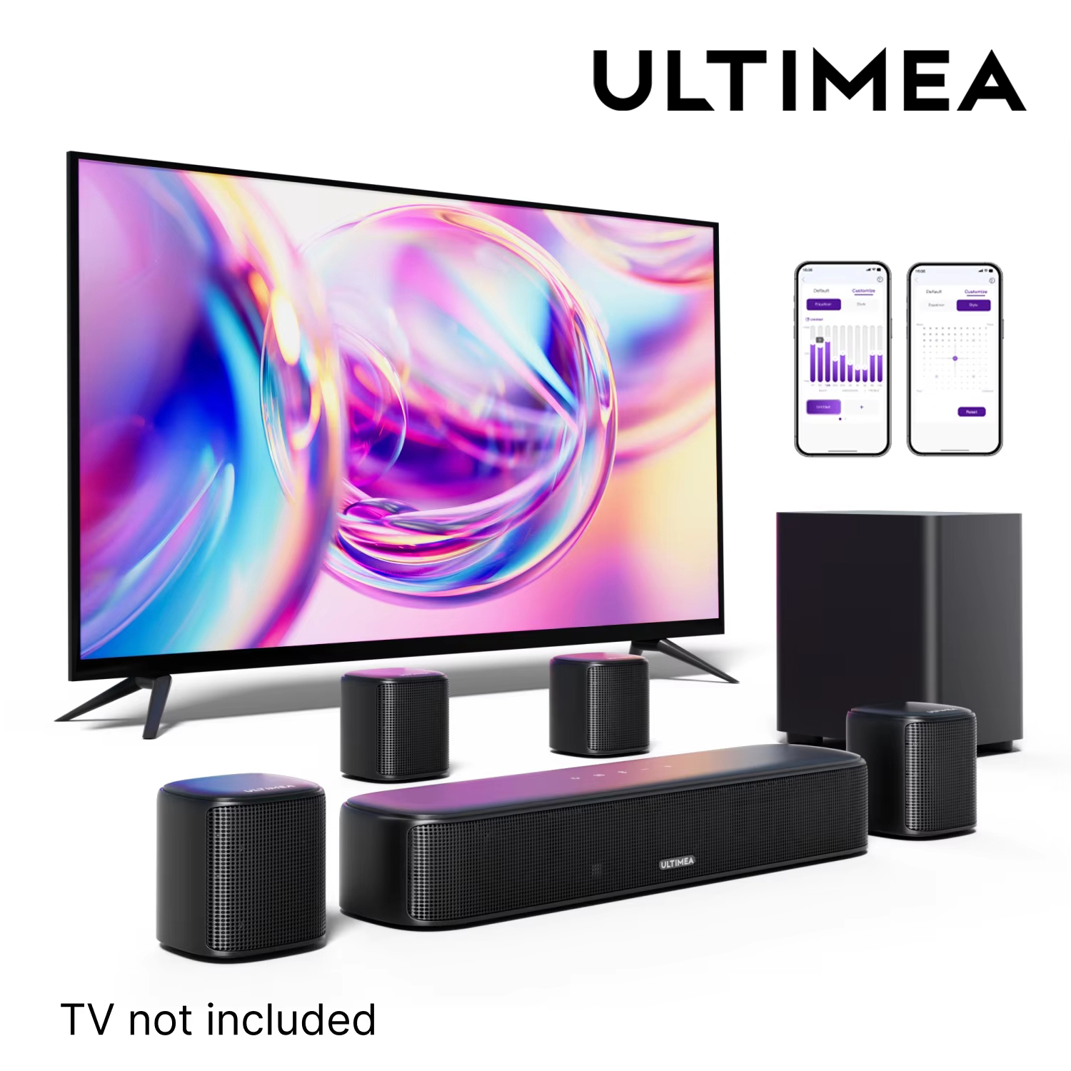 ULTIMEA 7.1 Channel Sound Bar  - Home Cinema App recensione e prezzo