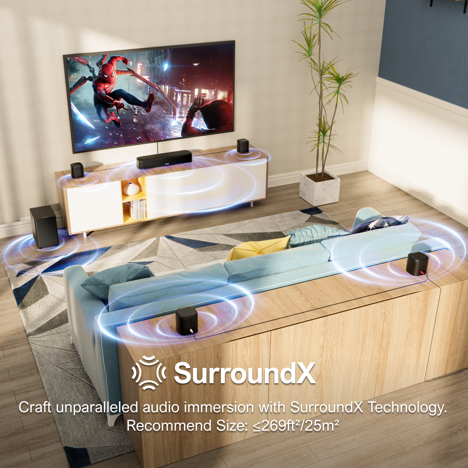 ULTIMEA 7.1 Channel Sound Bar  - Home Cinema App recensione e prezzo