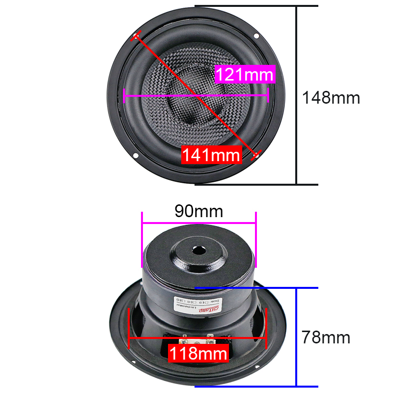 GHXAMP 5.25 inch 148mm Fibergl - Home Cinema Audio System recensione e prezzo