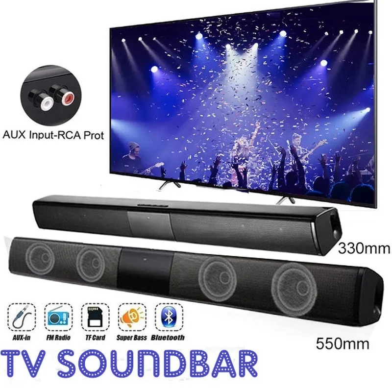 40W High Power Soundbar for TV - Home Cinema Audio System recensione e prezzo