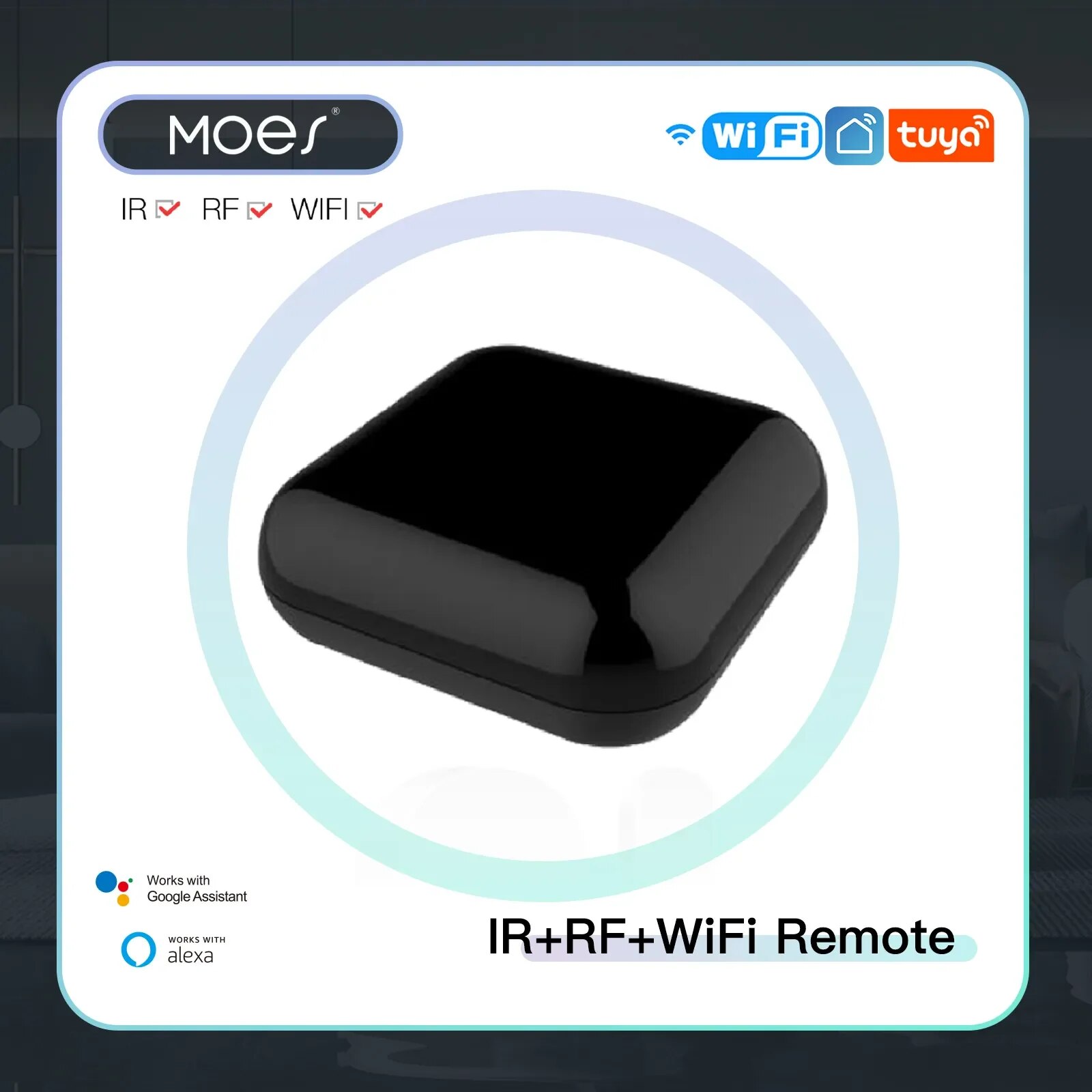 MOES Tuya WiFi IR RF Remote fo - Home Cinema App recensione e prezzo