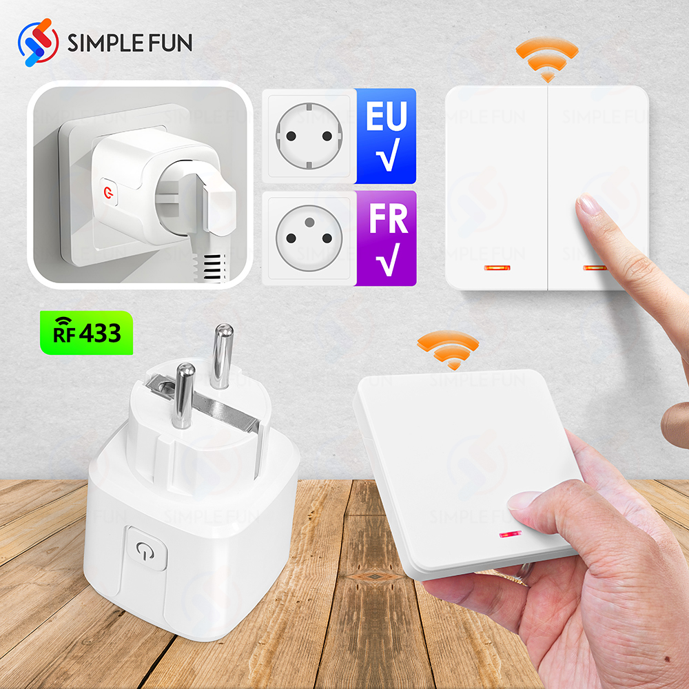 Wireless Socket Remote Control - Home Cinema Wall Lights recensione e prezzo