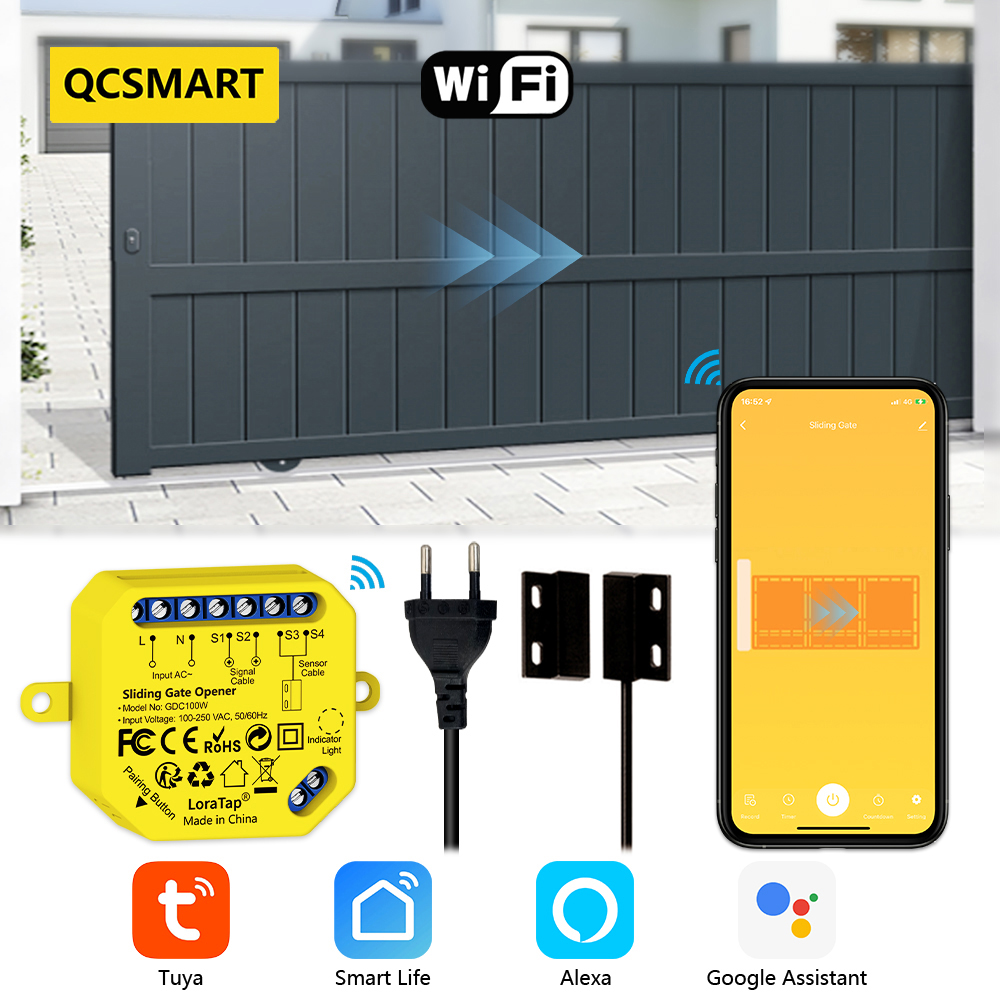 Tuya WiFi Sliding Gate Garage  - Home Cinema App recensione e prezzo
