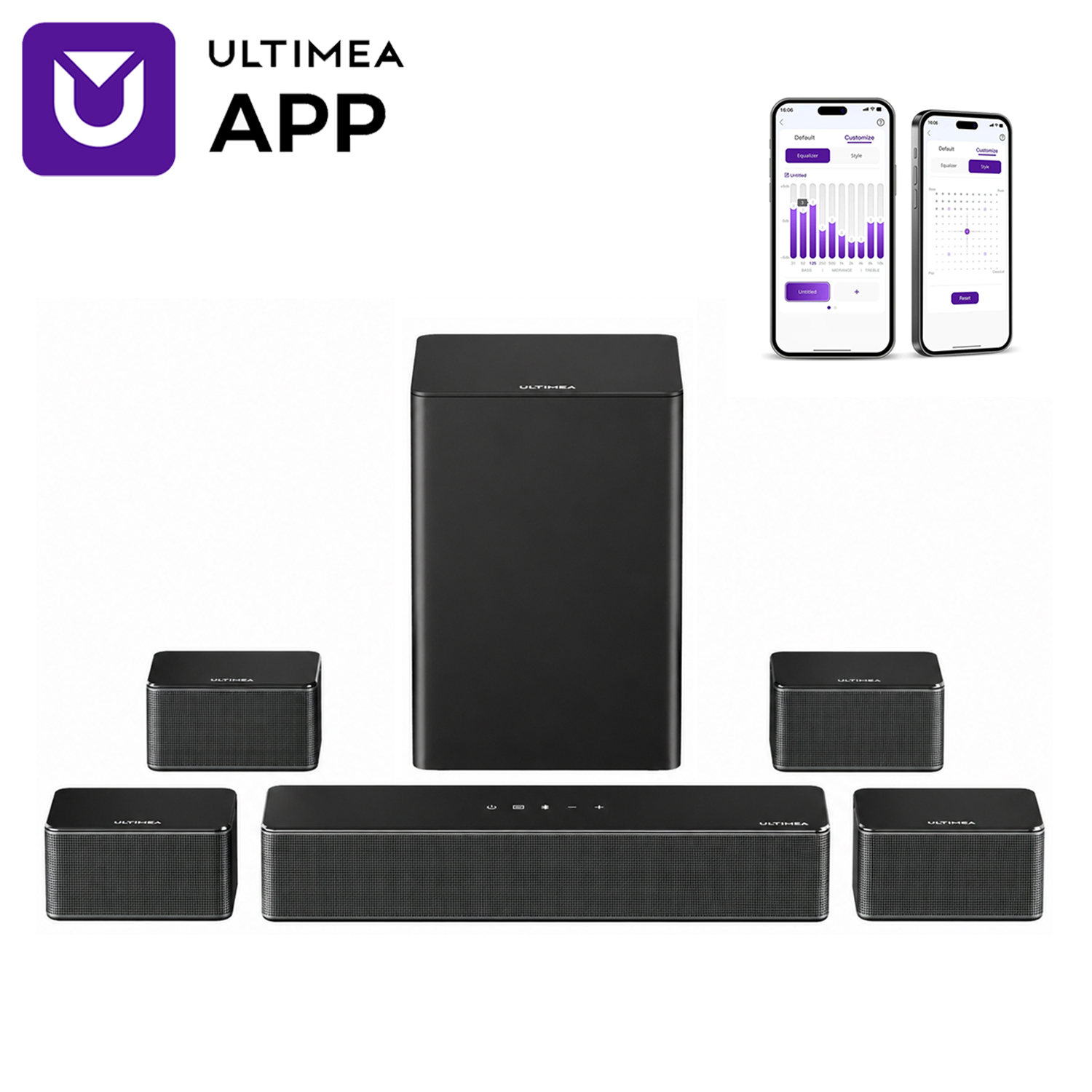 ULTIMEA 7.1 Surround Sound Sys - Home Cinema App recensione e prezzo