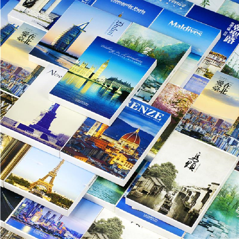 30Pcs 10x14cm Travel Landscape - Home Cinema Wall recensione e prezzo