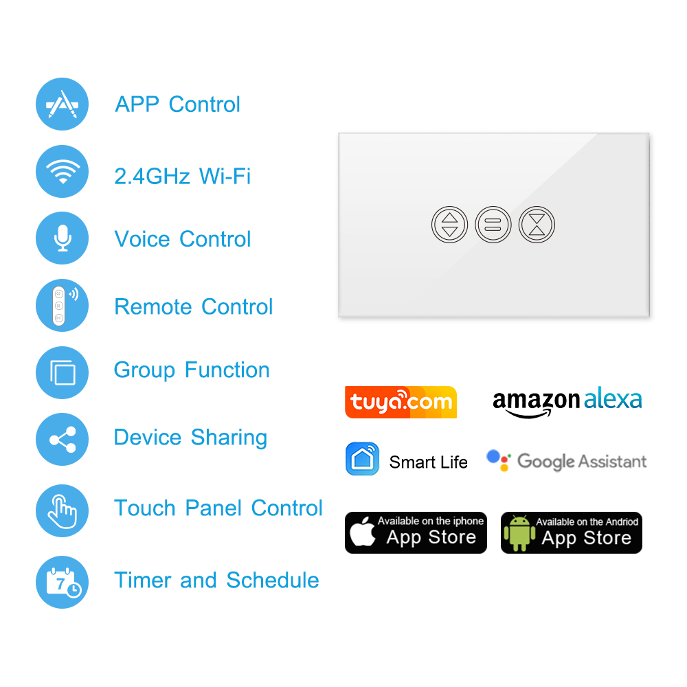 Tuya Smart Life Curtain Switch - Home Cinema App recensione e prezzo