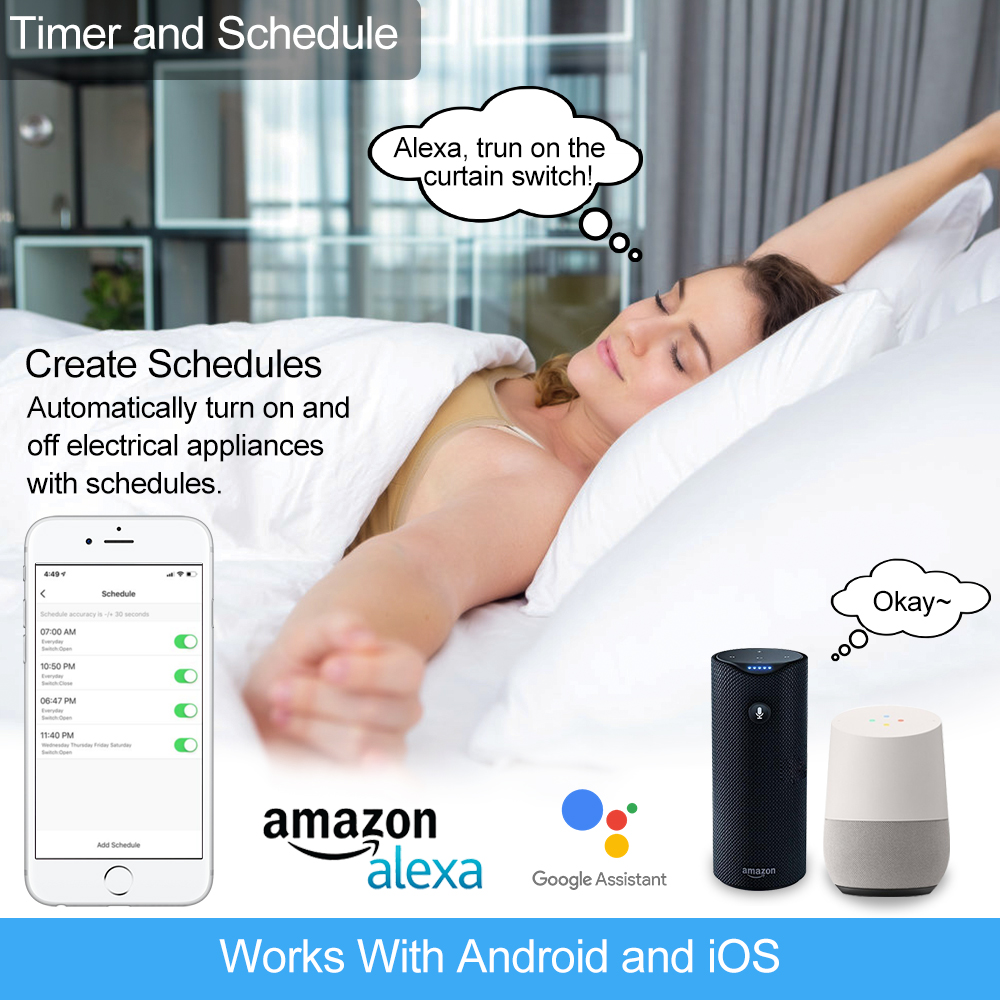 Tuya Smart Life Curtain Switch - Home Cinema App recensione e prezzo