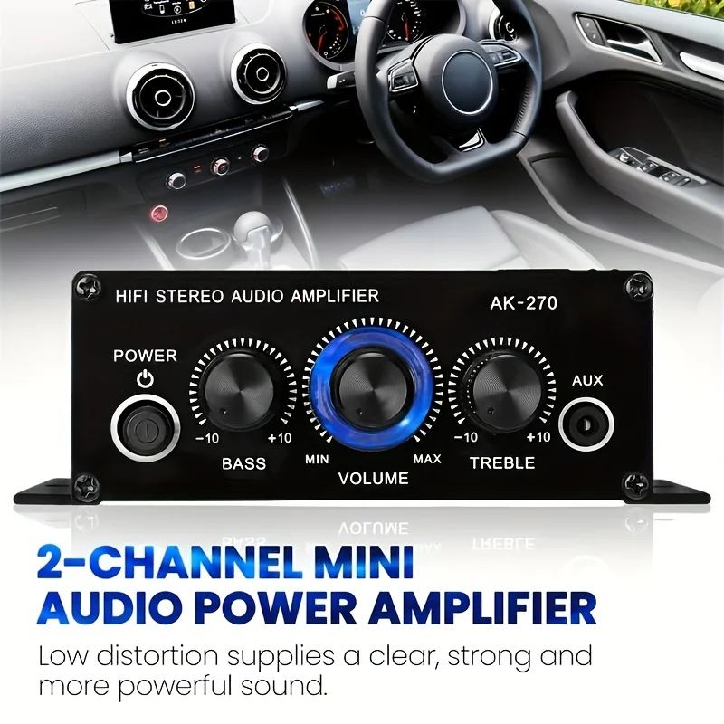 AK-270 400W Mini Power Amplifi - Home Cinema Audio System recensione e prezzo