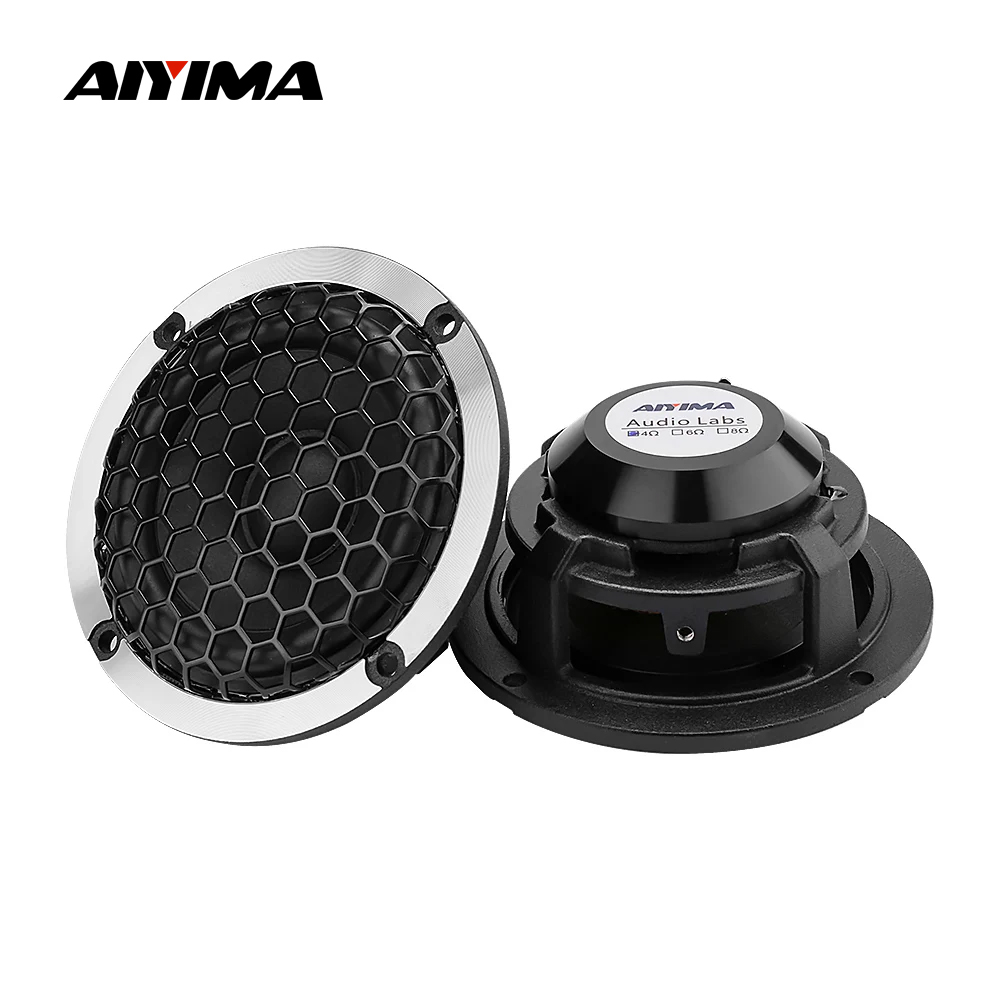 AIYIMA 2Pcs 3 Inch 4 Ohm 15W M - Home Cinema Audio System recensione e prezzo