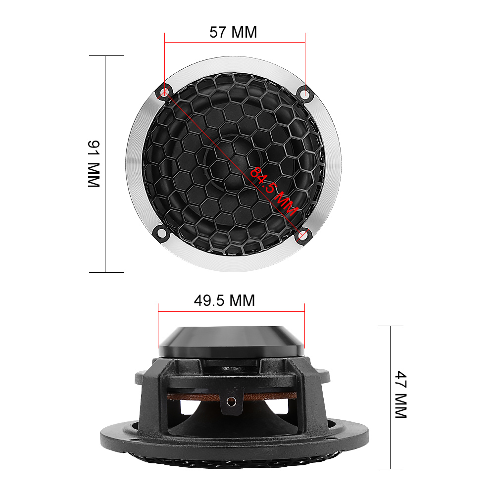 AIYIMA 2Pcs 3 Inch 4 Ohm 15W M - Home Cinema Audio System recensione e prezzo